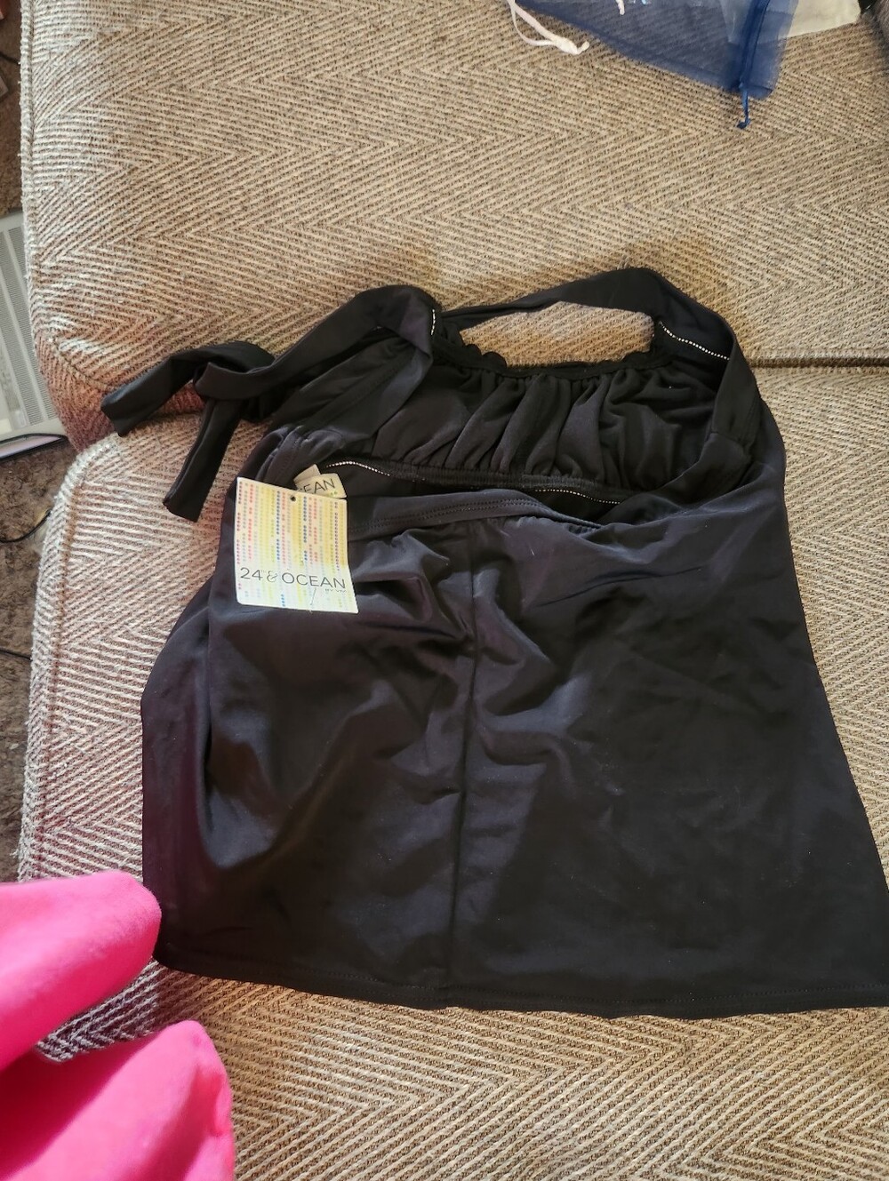 24th And OCEAN Halter Swim Top - Picture 4 of 7
